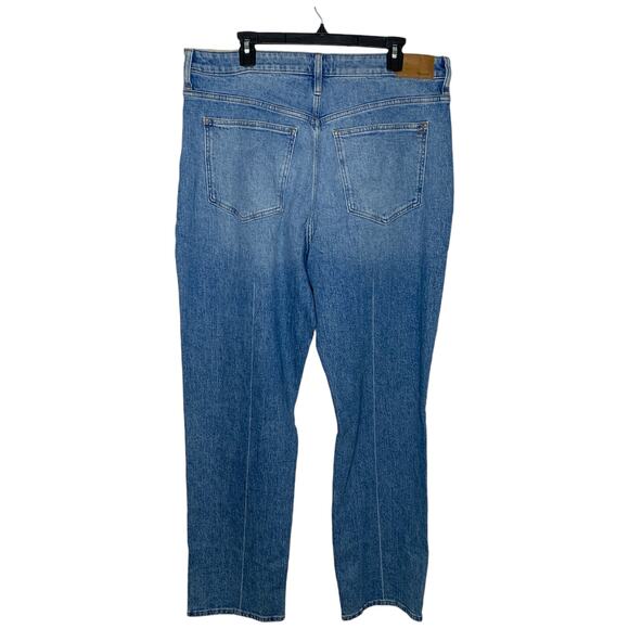 Madewell Size 33T The Tall Curvy '90s Straight Jean Rondell Wash NN803 - Picture 3 of 5
